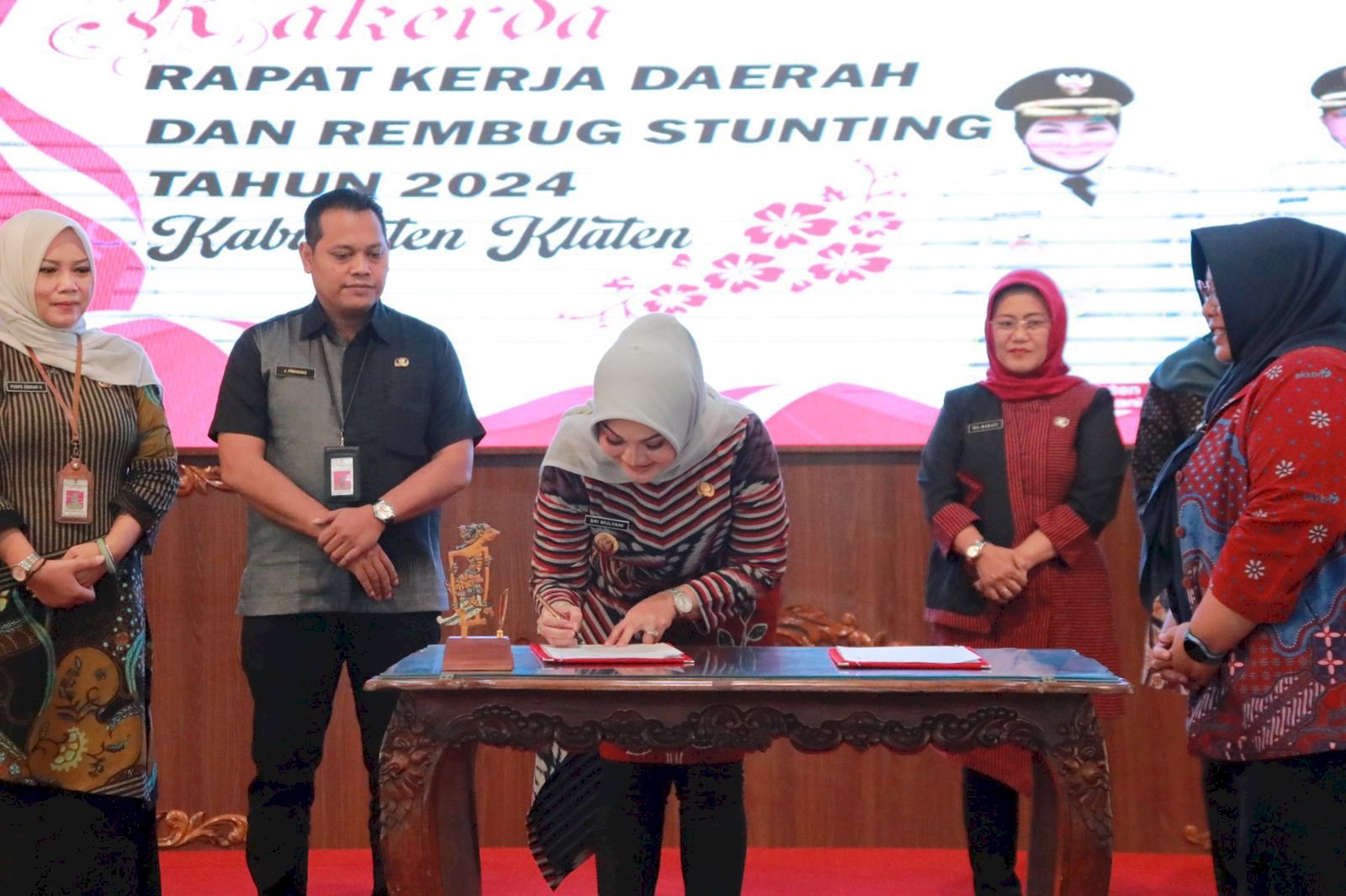 Rapat Percepatan Penurunan Stunting di Kabupaten Klaten