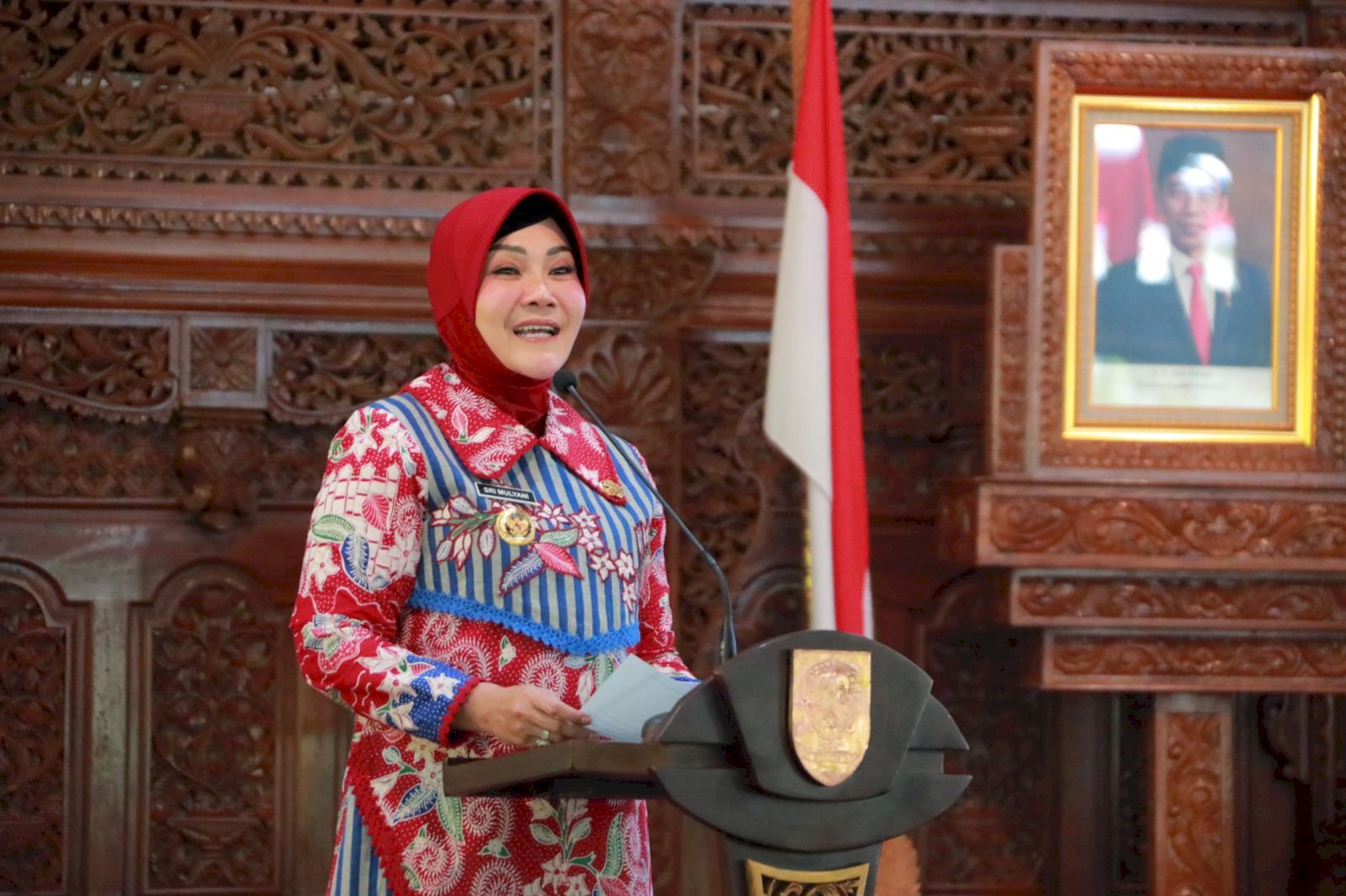 Bupati Klaten Membuka Desk Pilkada Serentak 2024 Tingkat Kabupaten Klaten