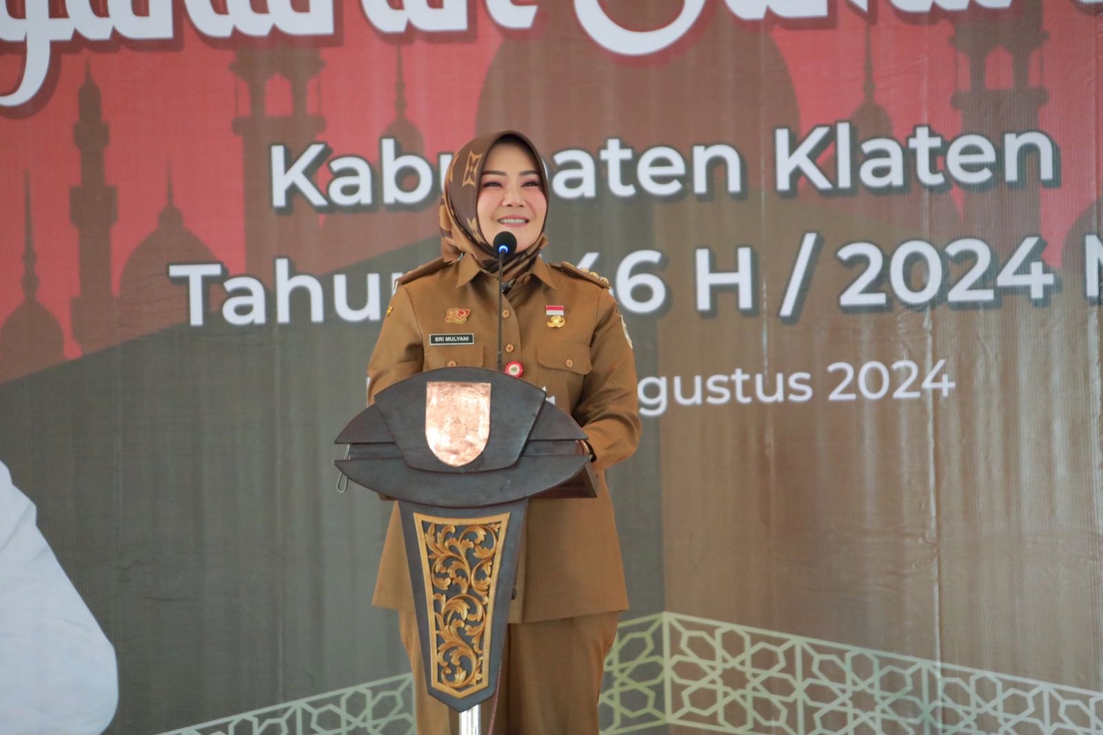 Bupati Klaten Hadiri Tasyakuran Jama’ah Haji Kabupaten Klaten Tahun 2024