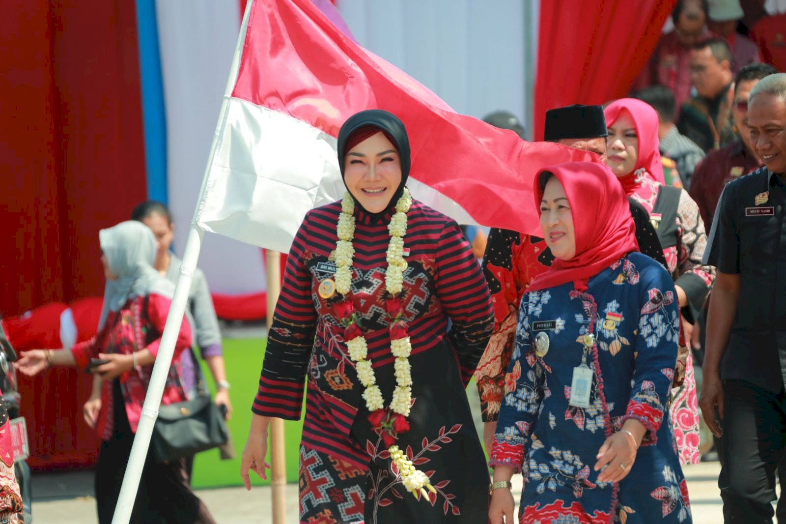 Sambang Warga Karangdowo, Bupati Klaten Resmikan Gedung Serbaguna Kembang Wungu