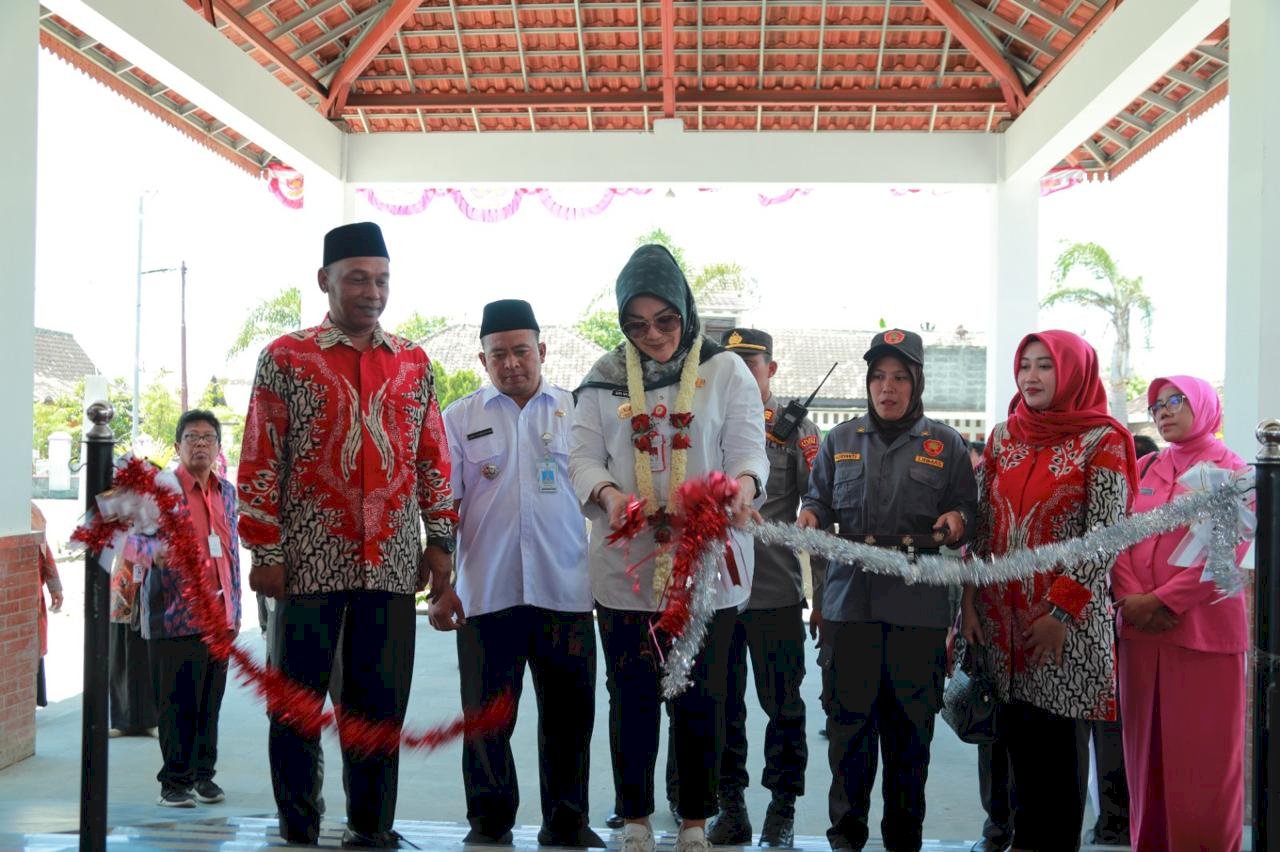 Sambang Warga Karanganom, Bupati Klaten Resmikan Pendopo Pandawa Blanceran