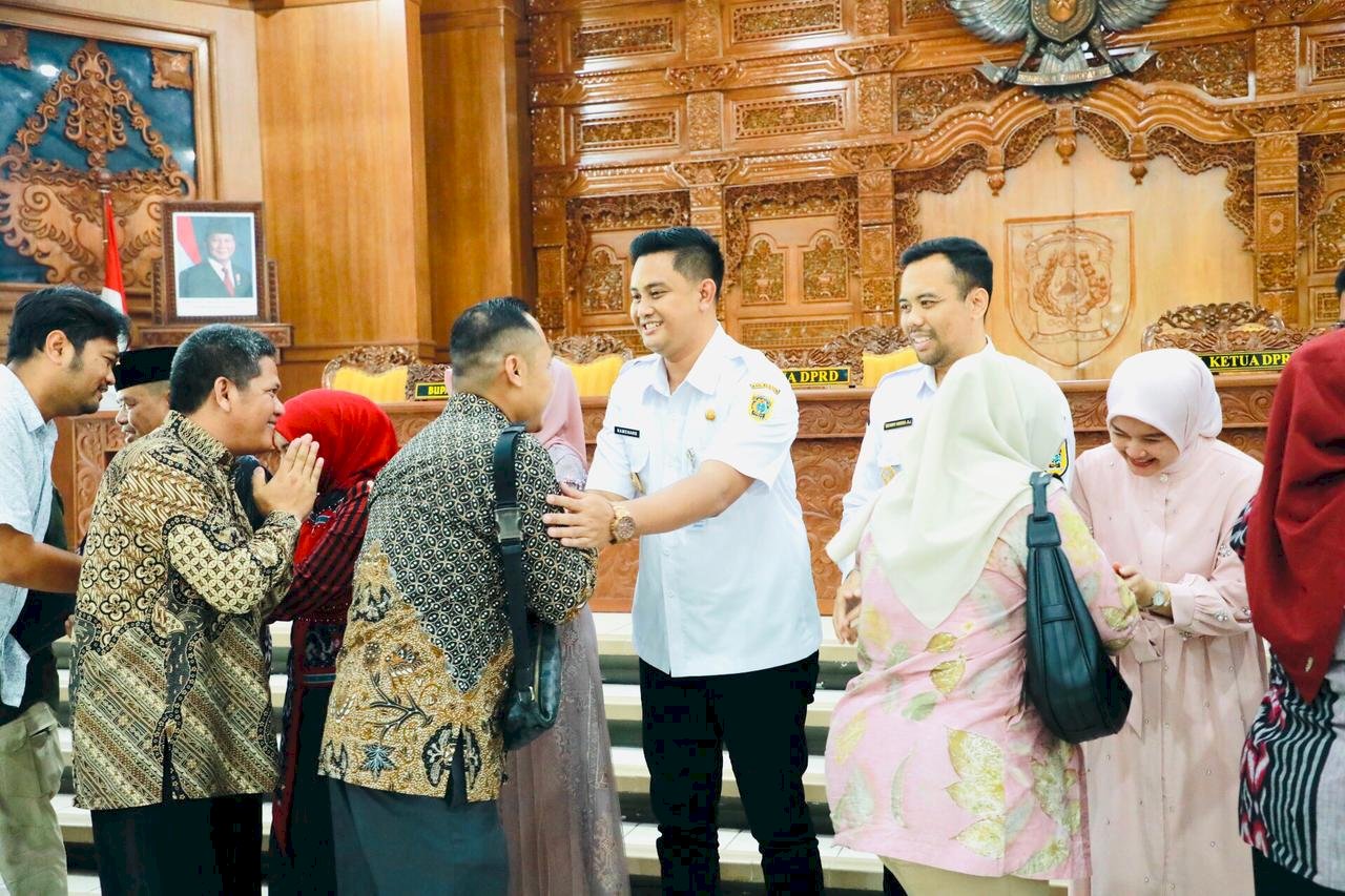 Bupati & Wakil Bupati Klaten Hadiri Halal Bihalal DPRD Kabupaten Klaten