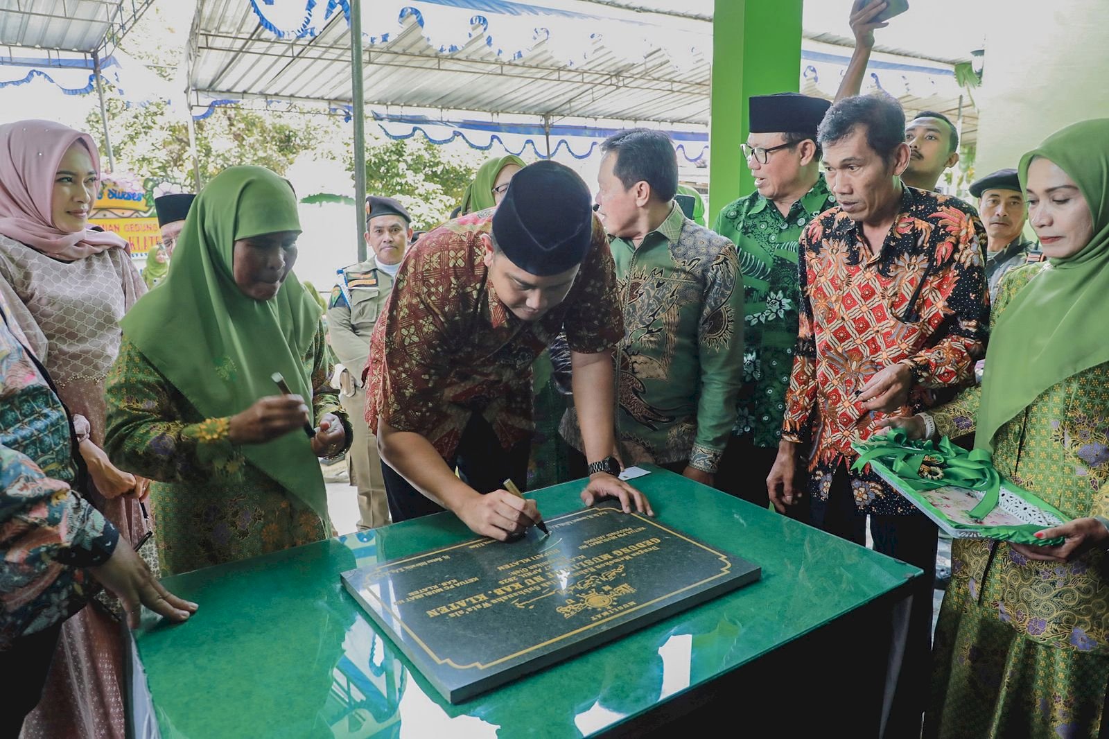 Bupati Klaten Mas Hamenang Resmikan Gedung PC Muslimat NU Klaten