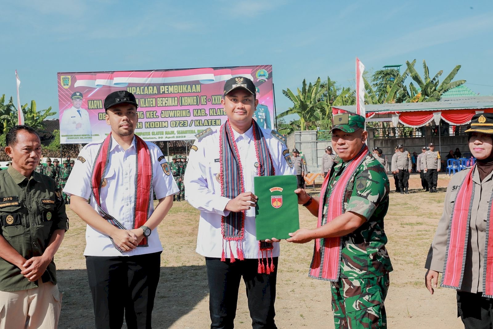 Percepat Pembangunan Daerah, Pemkab Klaten & Kodim 0723 Klaten Laksanakan Program KBMKB Ke 29 di Desa Ketitang Juwiring