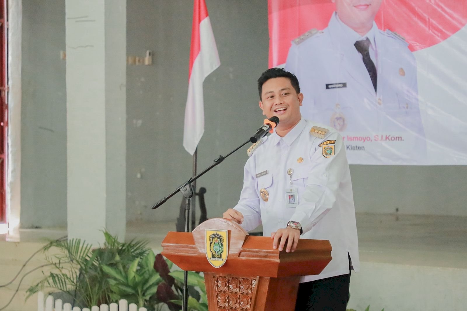 Bupati & Wakil Bupati Klaten Hadiri Sosialisasi Koperasi Merah Putih di Desa Ngering Jogonalan