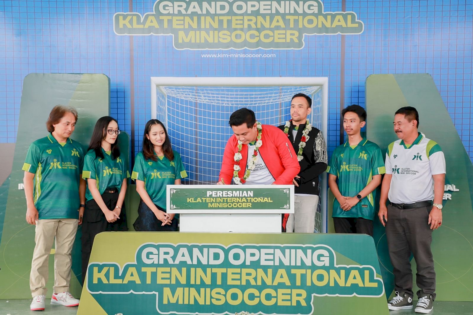 Bupati & Wakil Bupati Klaten Resmikan Klaten International Mini Soccer