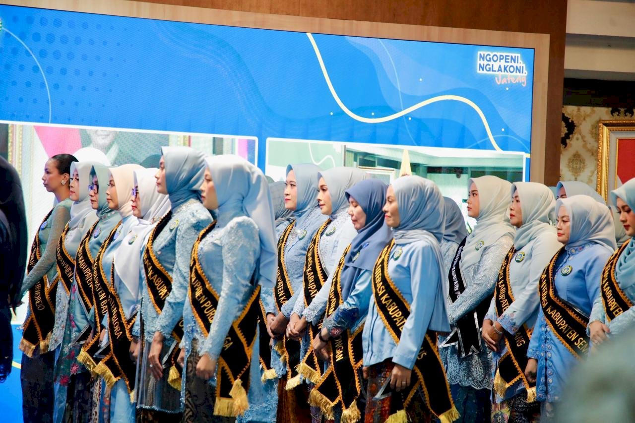 Ketua TP PKK Kabupaten Klaten Resmi Dikukuhkan Sebagai Bunda Literasi Kabupaten Klaten