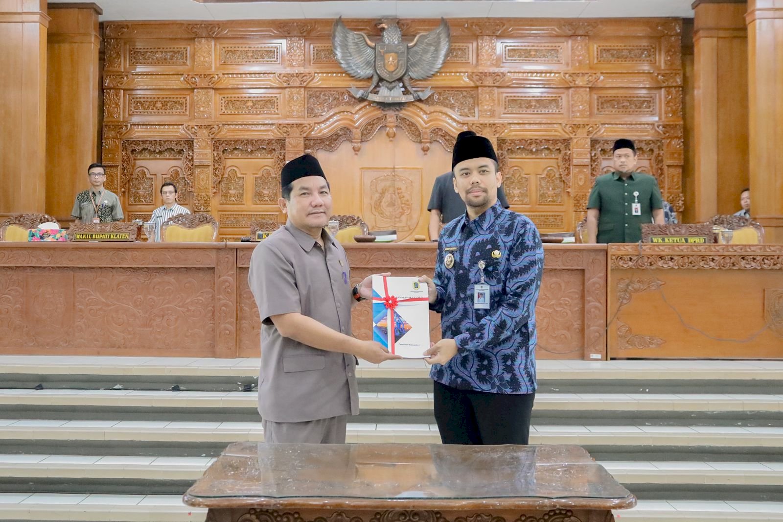 Wakil Bupati Klaten Hadiri Rapat Paripurna Perubahan APBD & Prioritas Plafon Anggaran Sementara (KUPA-PPAS) Perubahan APBD Tahun 2025