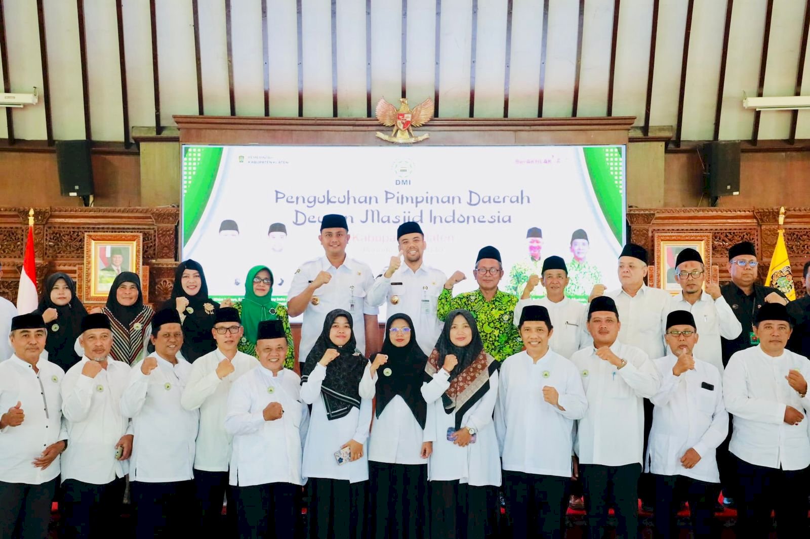 Bupati Klaten Kukuhkan Pengurus Daerah Dewan Masjid Indonesia Kabupaten Klaten