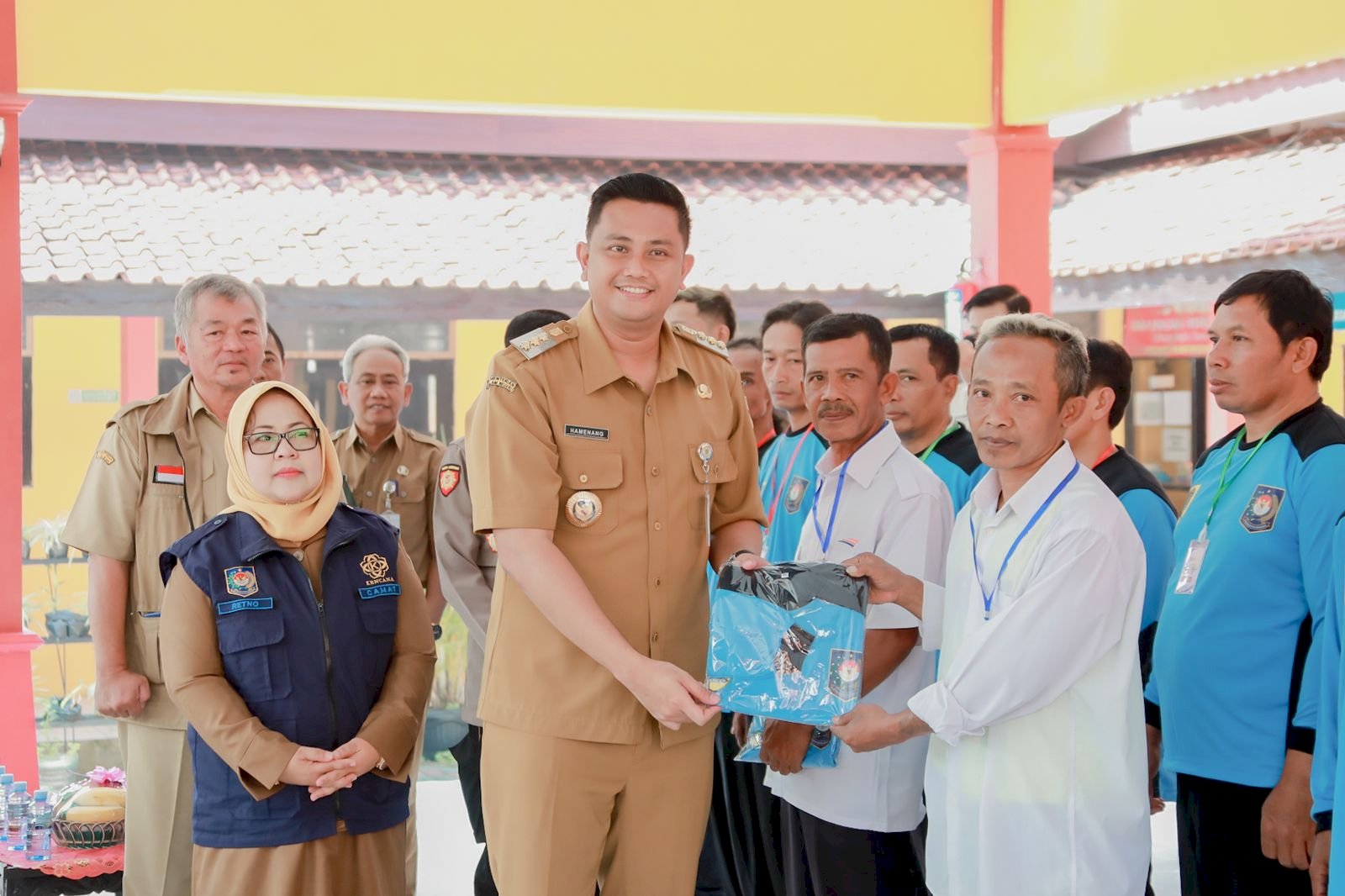 Perkuat Sinergi Penanggulangan Bencana, Bupati Klaten Kukuhkan TRC dan Resmikan Posko KENCANA Gantiwarno