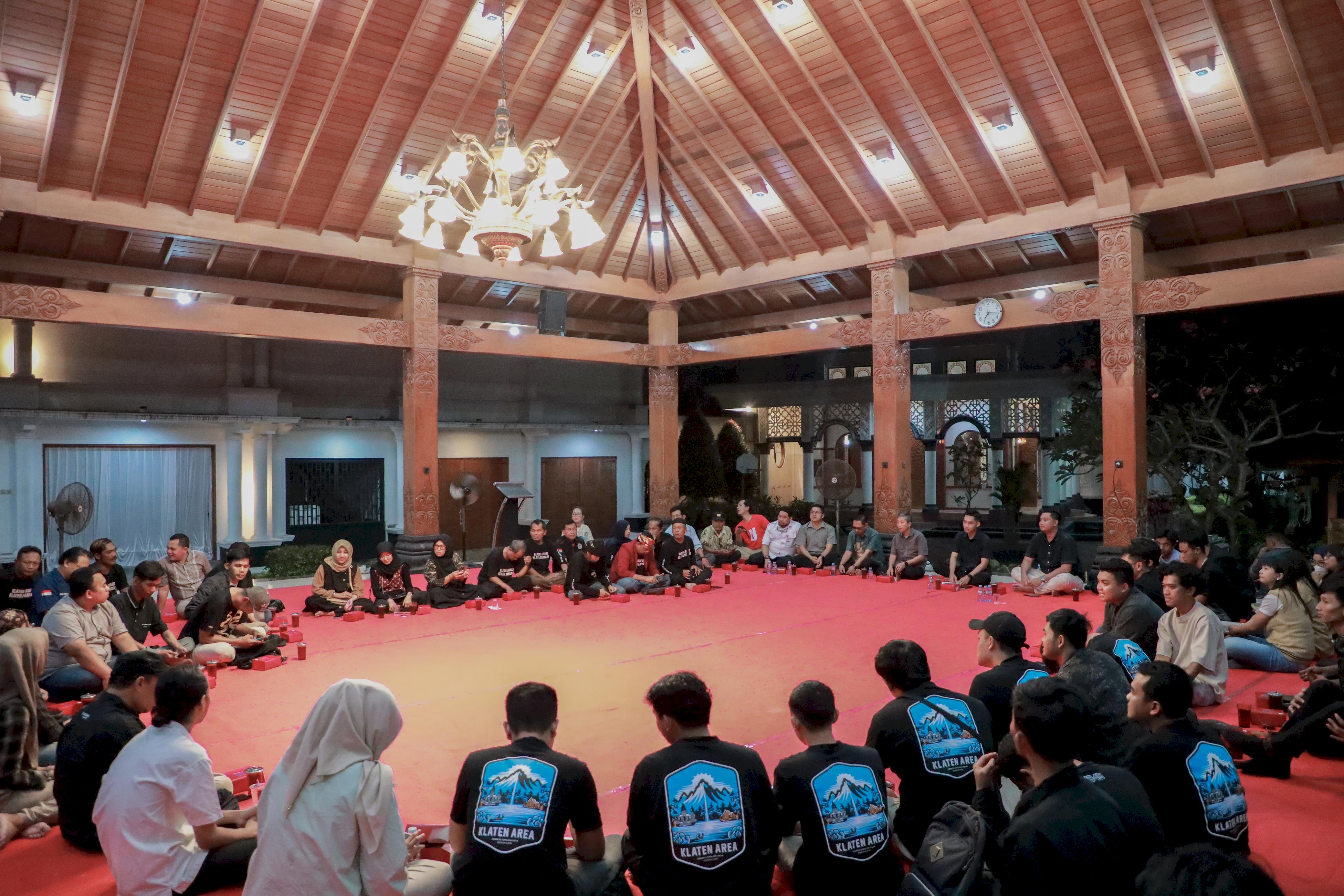 Audiensi Bupati Klaten dengan Pegiat Medsos untuk Perkuat Peran dan Kolaborasi untuk Kemajuan Daerah