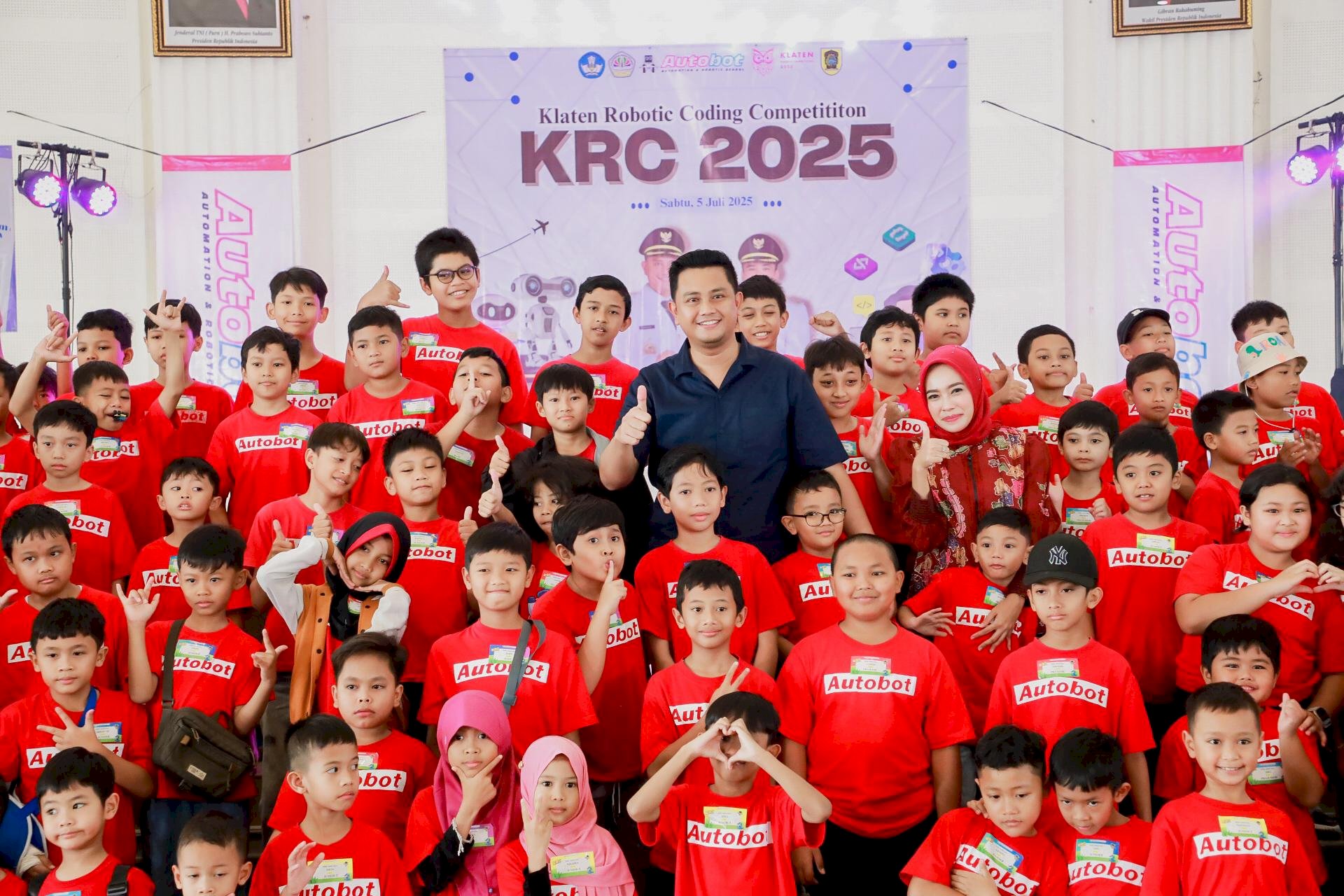 Bupati Klaten Resmi Membuka Kompetisi Robotik dan Coding 2025