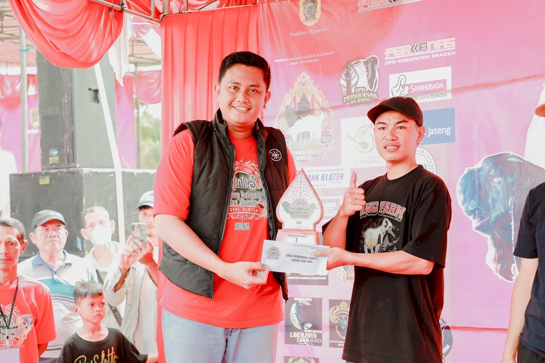 Meriahkan Hari Jadi ke--221 Kabupaten Klaten, Bupati dan Wakil Bupati Klaten Hadiri Kontes Kambing Kaligesing dan Domba Lokal Terbaik
