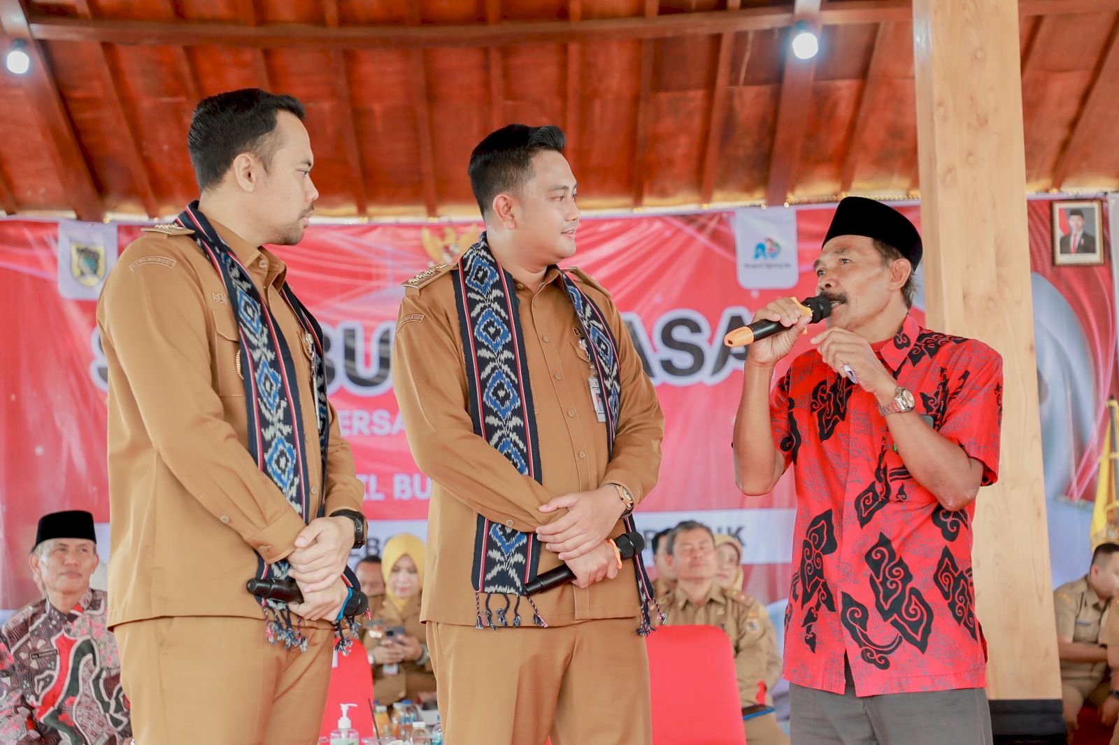 Hadiri Sambung Rasa Desa Kalikebo, Mas Hamenang Resmikan BumDes Mahesa Karya Kalikebo