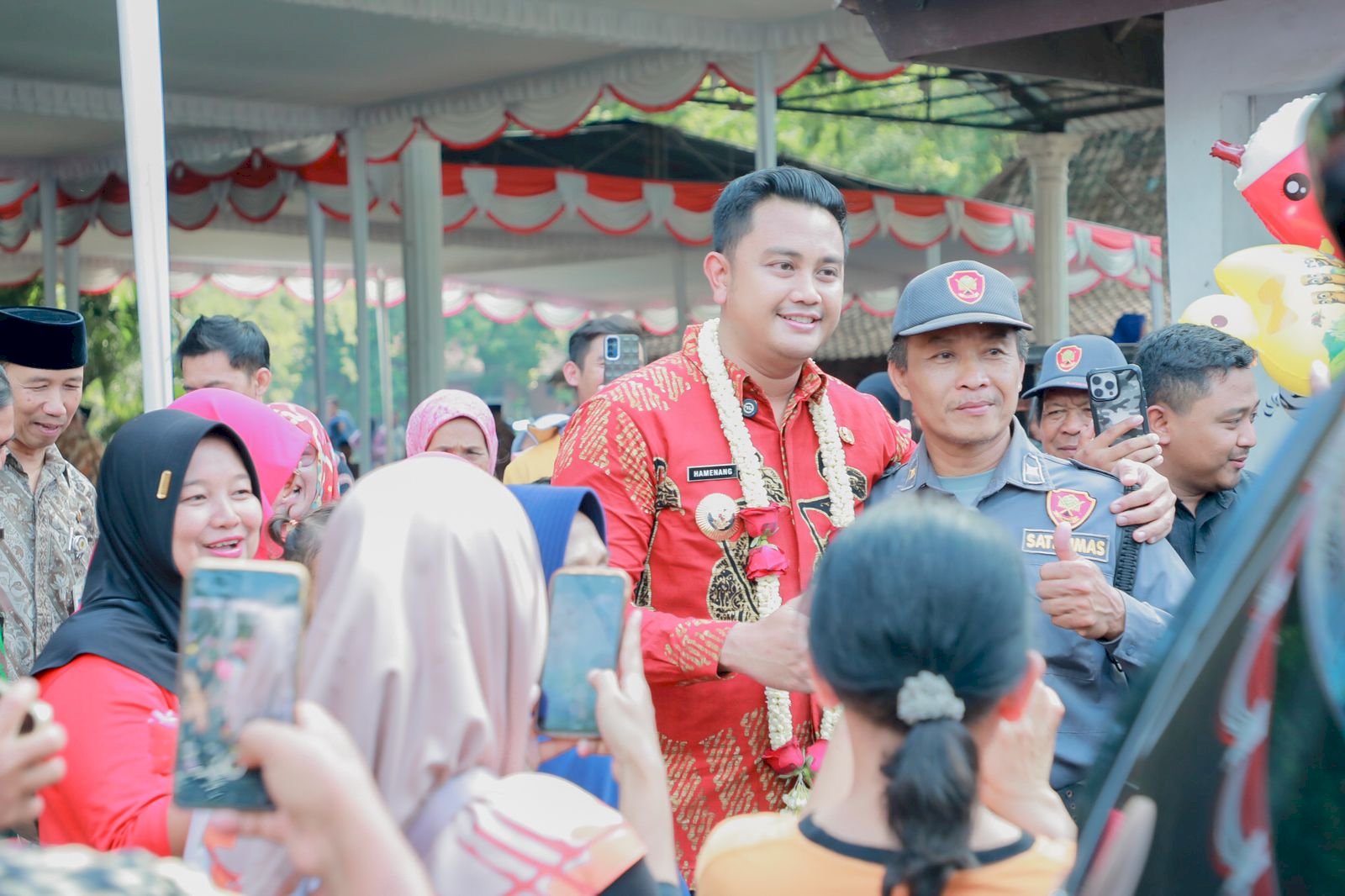 Guyub Nyawiji, Hanggayuh Bersih Desa, Bupati Klaten Hadiri Bersih Sendang Sinongko 2025