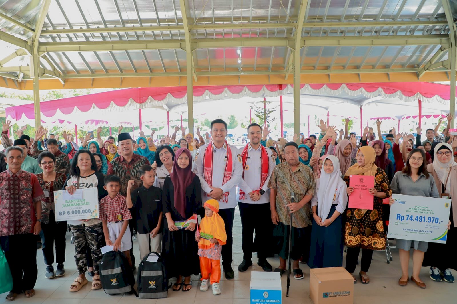 Bupati & Wabup Klaten Hadiri Sambung Rasa di Kelurahan Buntalan