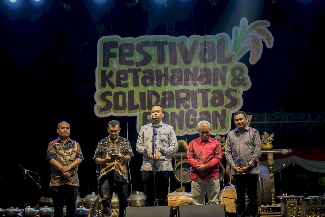 Wakil Bupati Klaten Hadiri Festival Ketahanan & Solidaritas Pangan Desa Canan