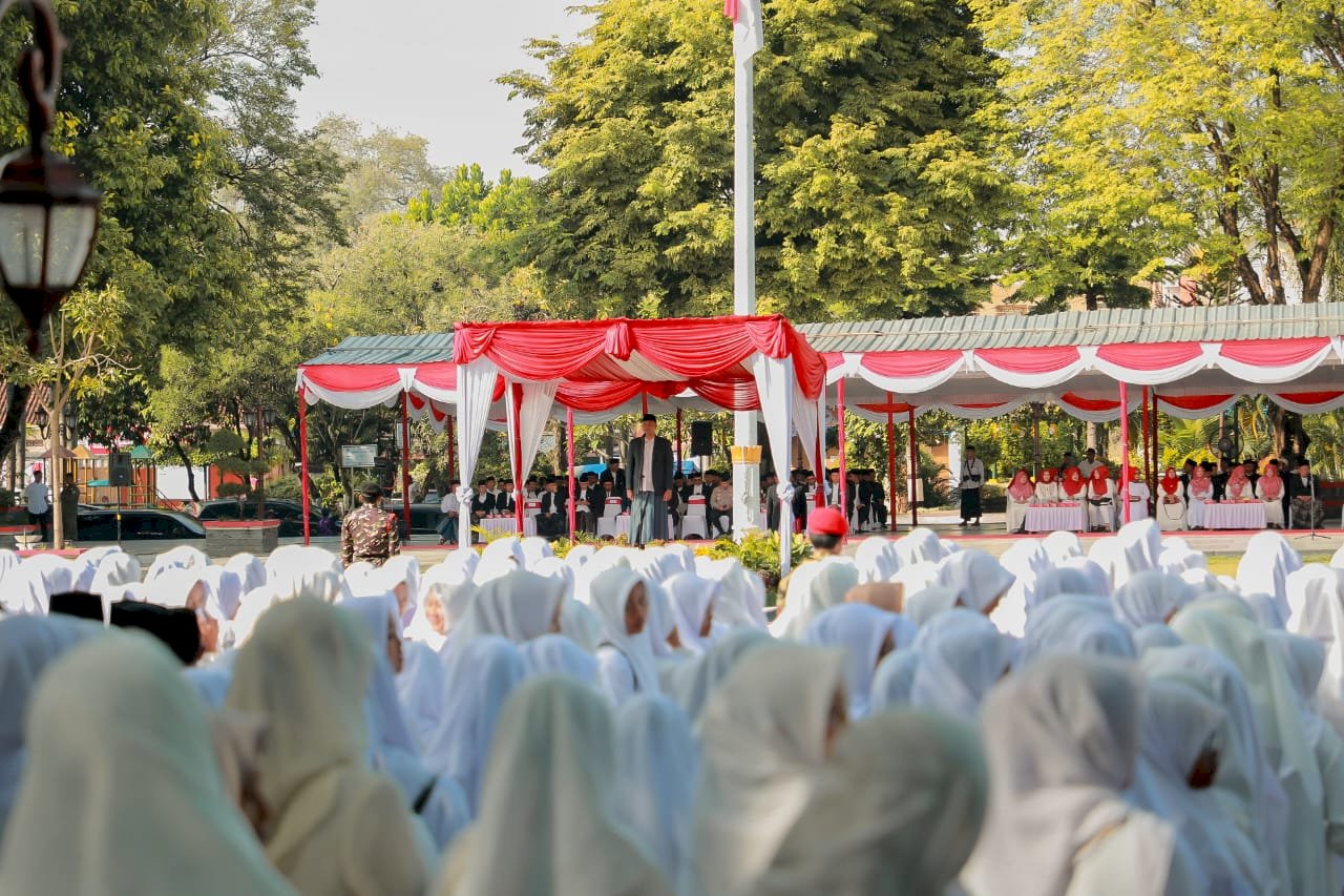 Bupati Klaten Pimpin Apel Hari Santri Tahun 2025