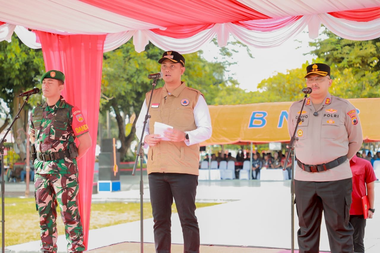Apel Kesiapsiagaan Bencana 2025, Bupati Klaten: Pastikan Peralatan Siap dan Relawan Tetap Kompak