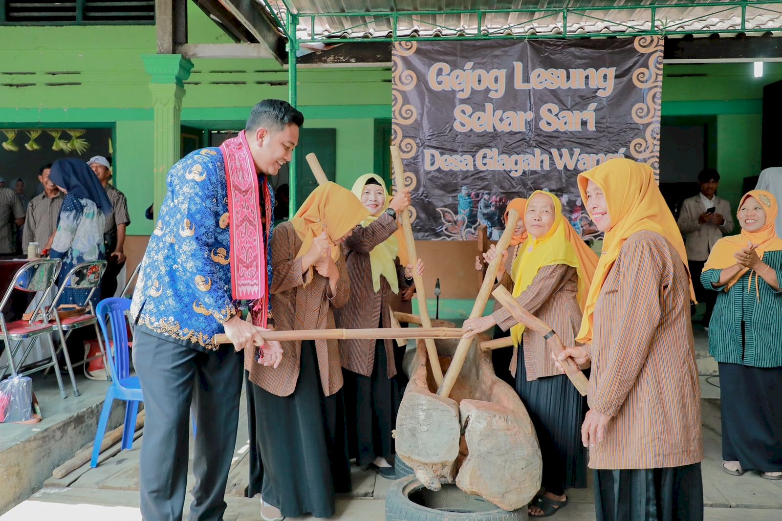 Sambung Rasa Glagahwangi, Bupati Klaten Resmikan Eduwisata Budidaya Jamur Tiram