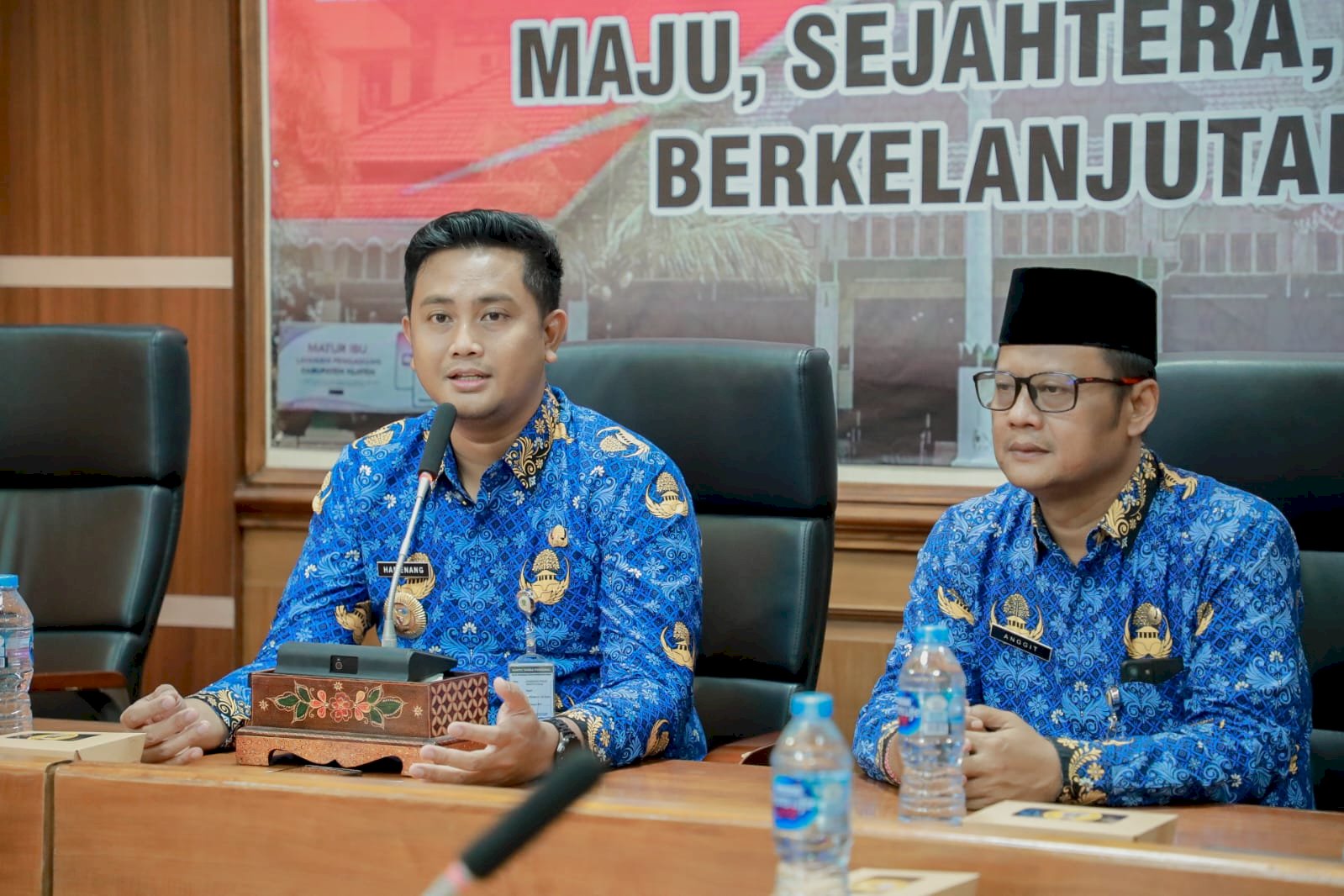 Bupati Klaten Hadiri Rakor Tim Percepatan Penanggulangan TBC Kab. Klaten