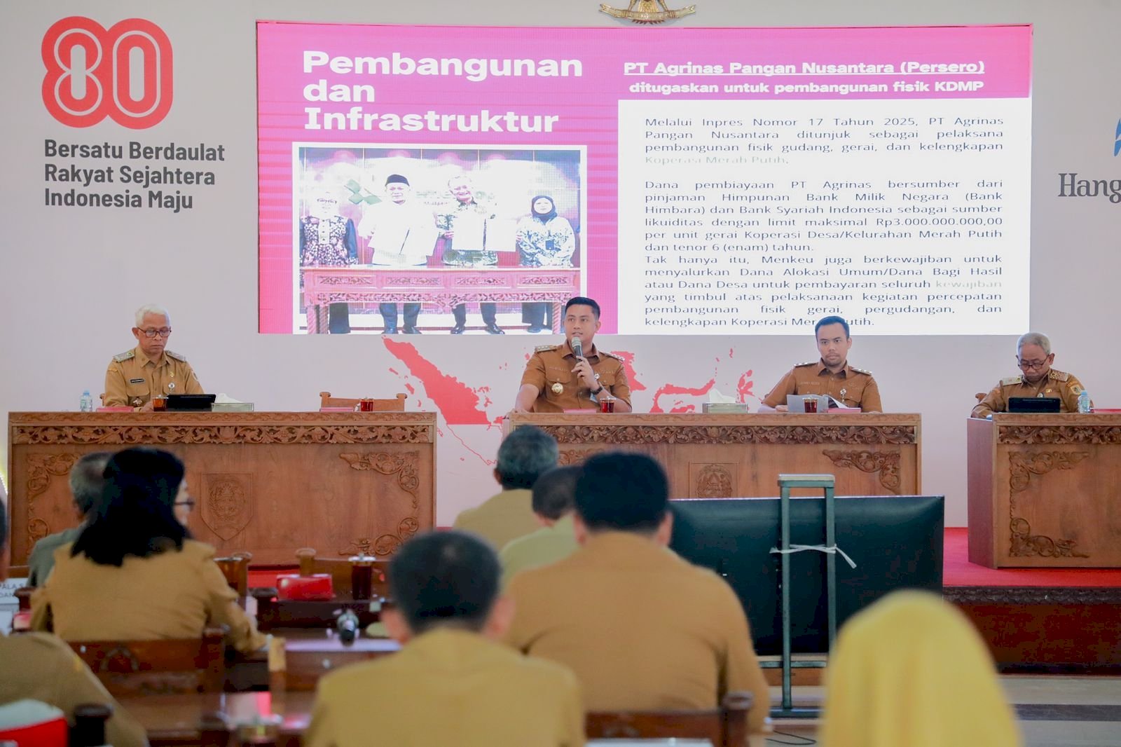 Bupati Klaten Tekankan Percepatan Operasional Koperasi Desa/ Kelurahan Merah Putih 