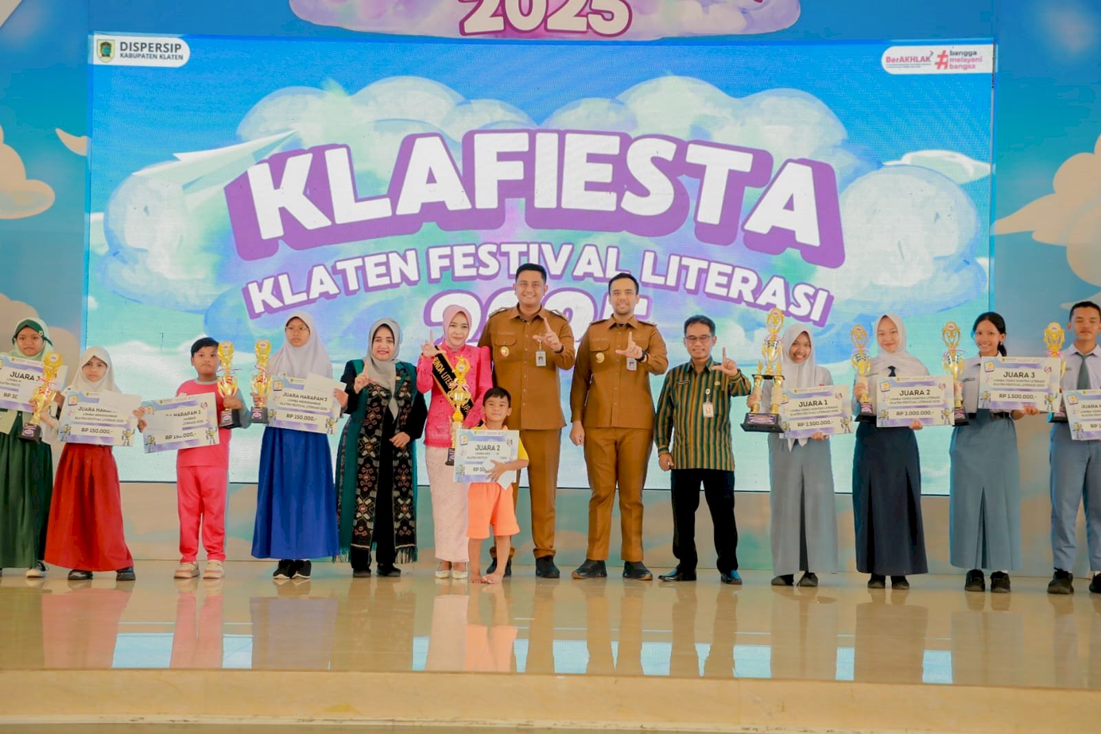 Hadiri Klafiesta, Bupati Klaten Ajak Generasi Muda Tingkatkan Literasi