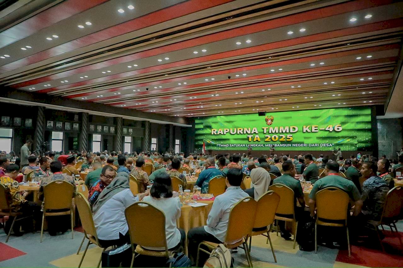 Bupati Klaten Hadiri Rapat Paripurna TMMD Ke-46 Tahun 2025 di Mabesad Jakarta