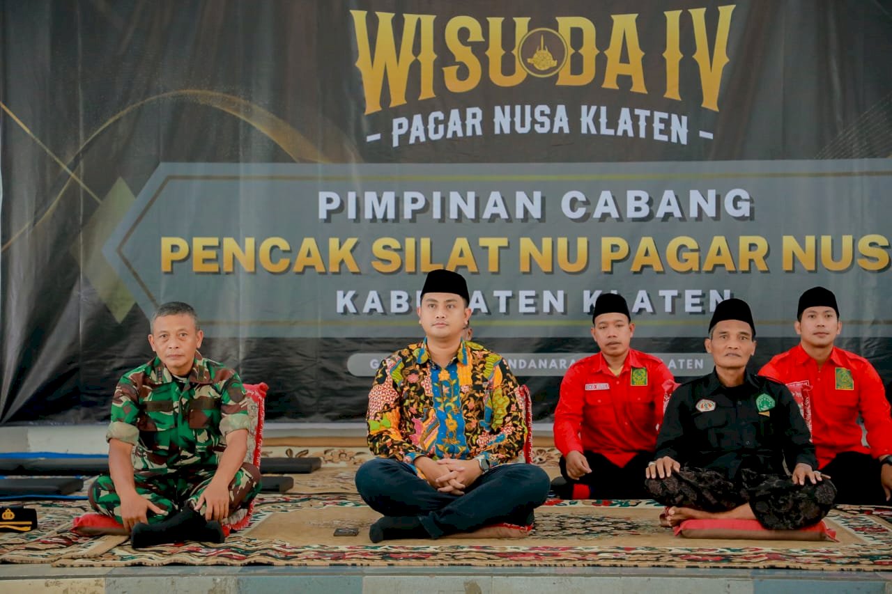 Sebanyak 422 Anggota Pagar Nusa Kabupaten Klaten Resmi Diwisuda 