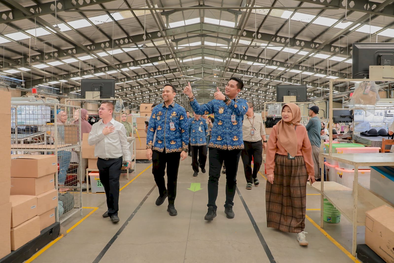 Bupati dan Wabup Klaten Lakukan Pengendalian Pelaksanaan Penanaman Modal Kepala Pelaku Usaha