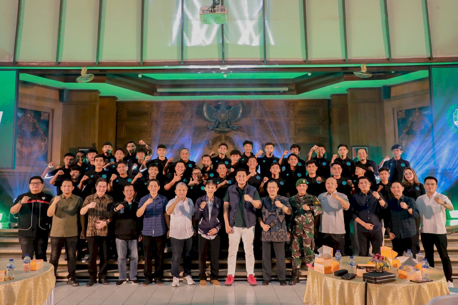 Bupati Klaten Melaunching Tim, Official, dan Jersey Sang Harimau Merapi