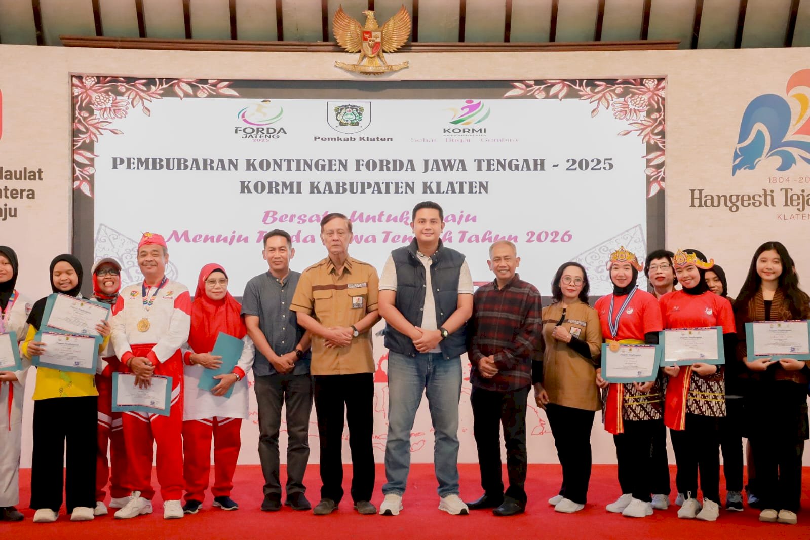 Bupati Klaten Apresiasi Capaian Atlet KORMI Klaten di FORDA 2025