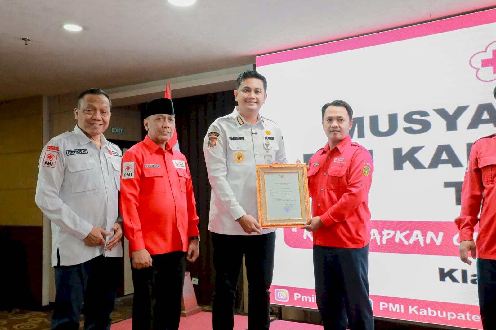 Mas Hamenang Apresiasi Program Kemanusiaan dan Inovasi Relawan PMI Klaten