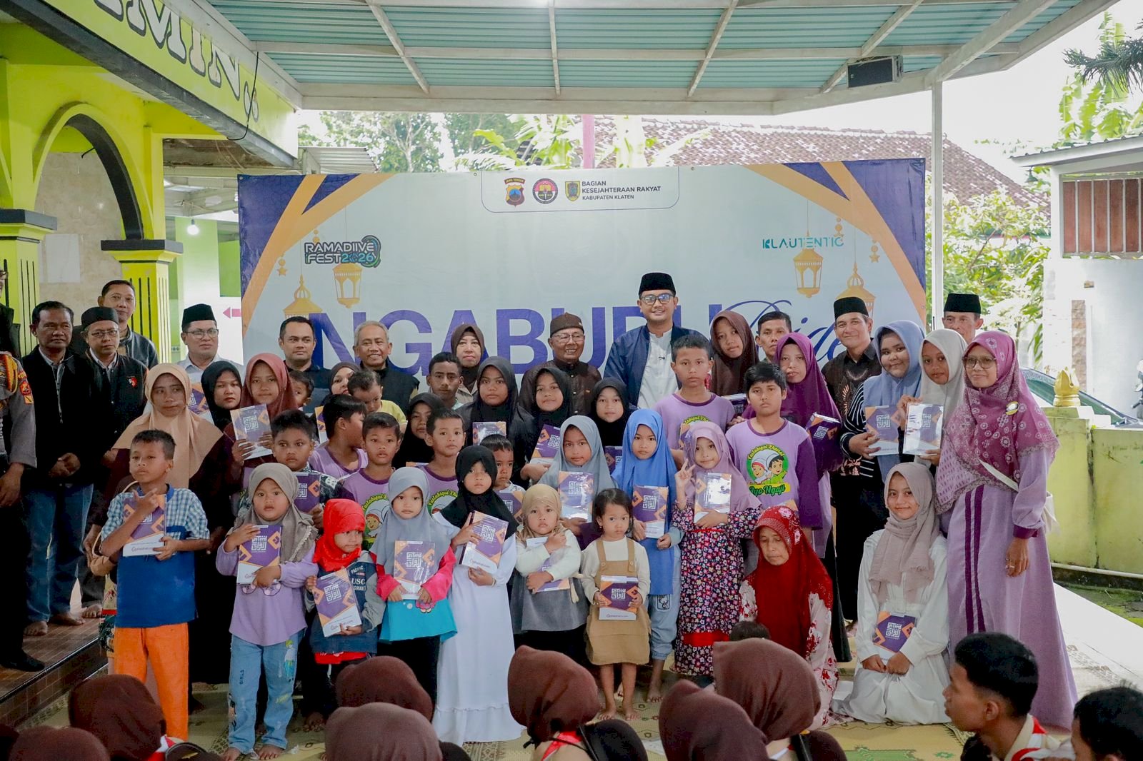 Ngabuburide Ramadan, Bupati Klaten Silaturahmi ke Masjid Al Amin Pluneng