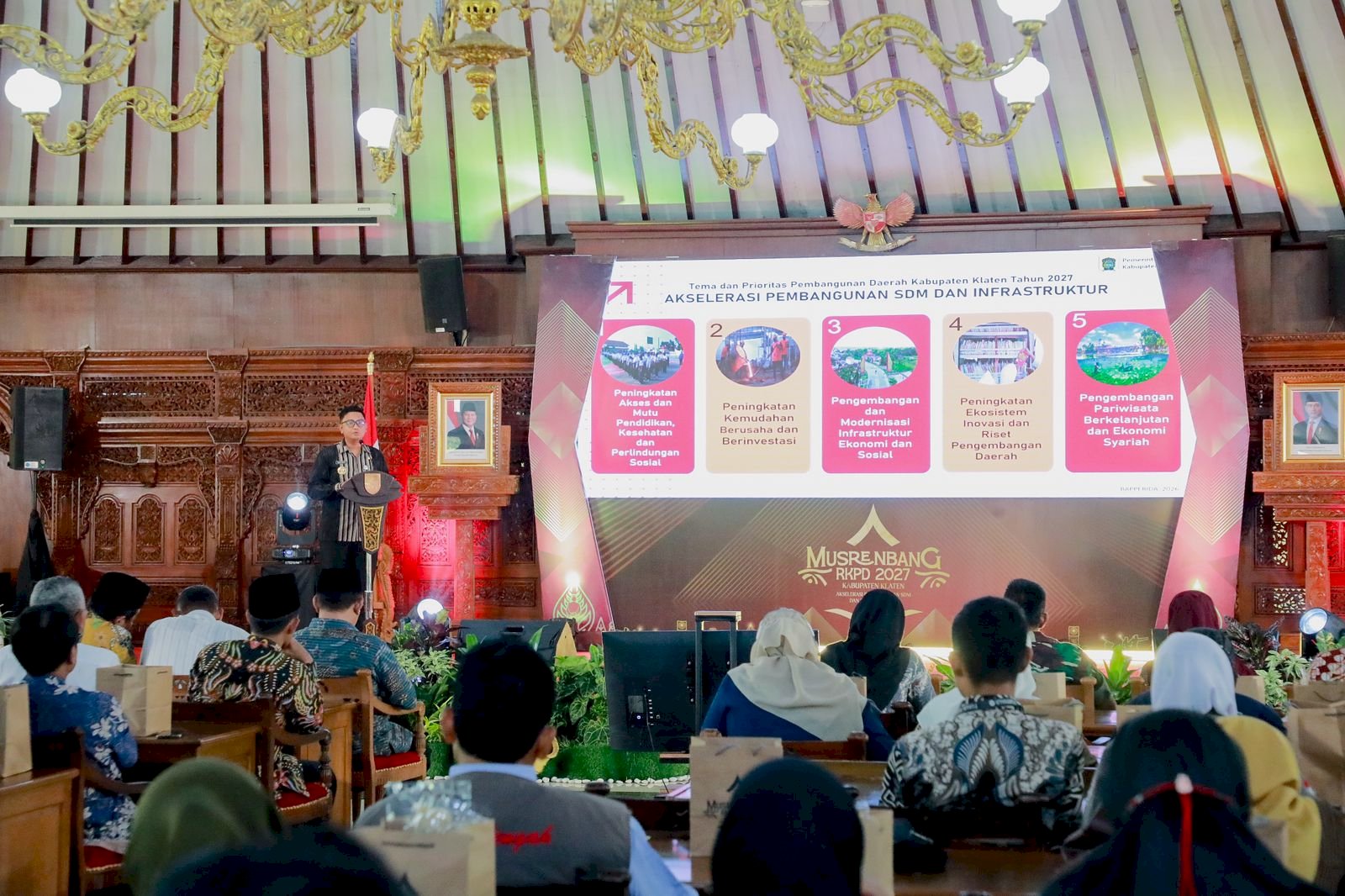 Musrenbang RKPD 2027, Pemkab Klaten Fokus Akselerasi Pembangunan SDM dan Infrastruktur