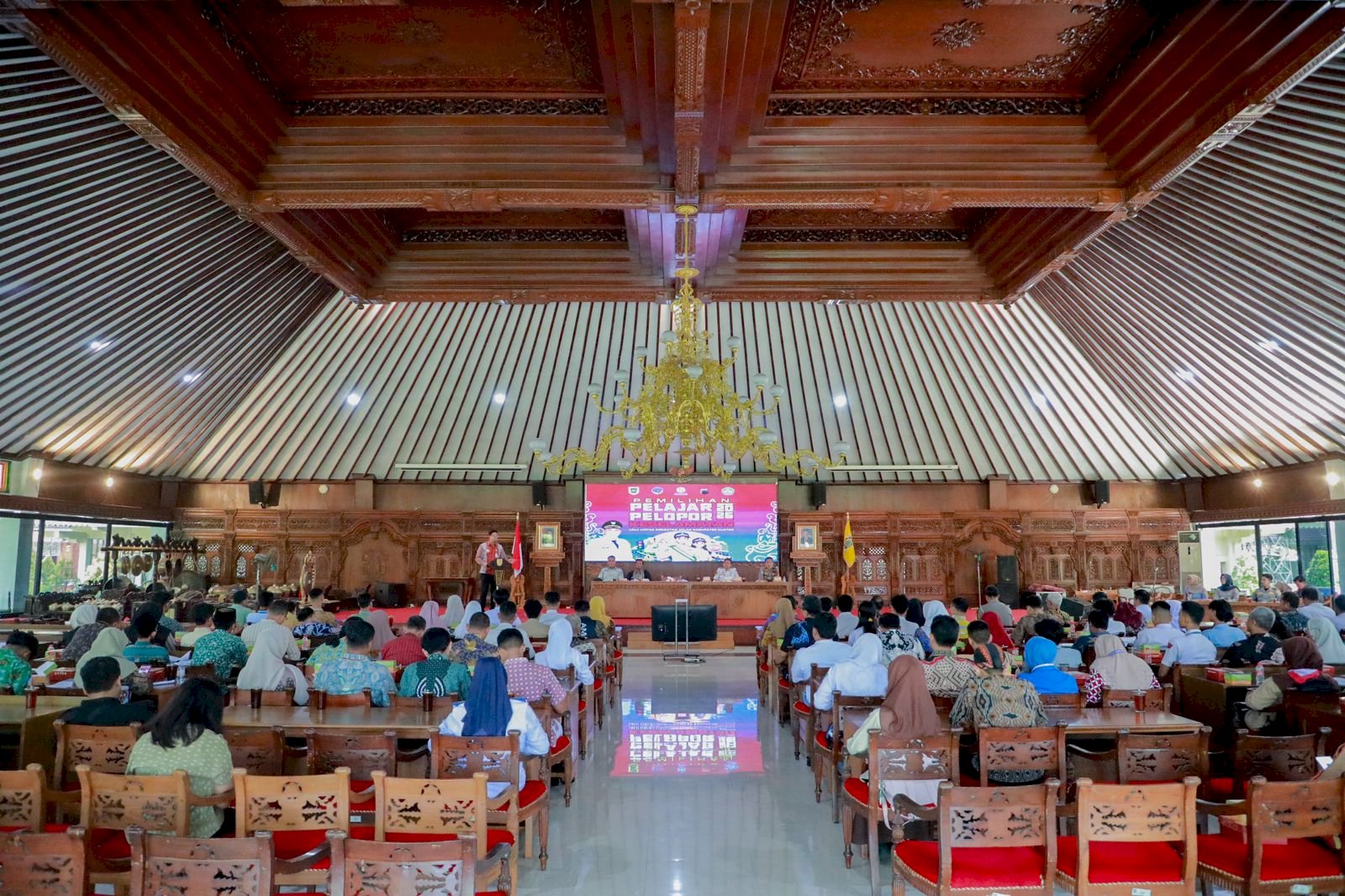 Bupati Klaten Mas Hamenang Dorong Pelajar Jadi Pelopor Keselamatan Lalu Lintas