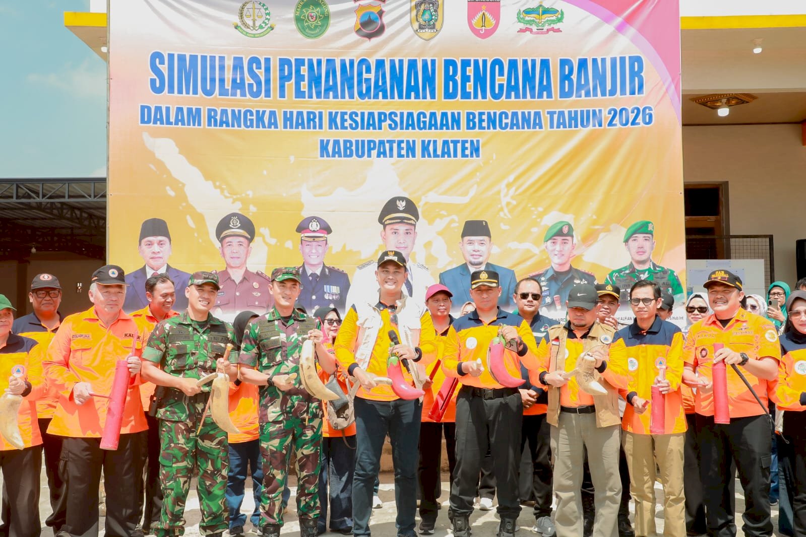 HKB 2026, Bupati Klaten Pastikan Kesiapan Lintas Sektor Hadapi Bencana 