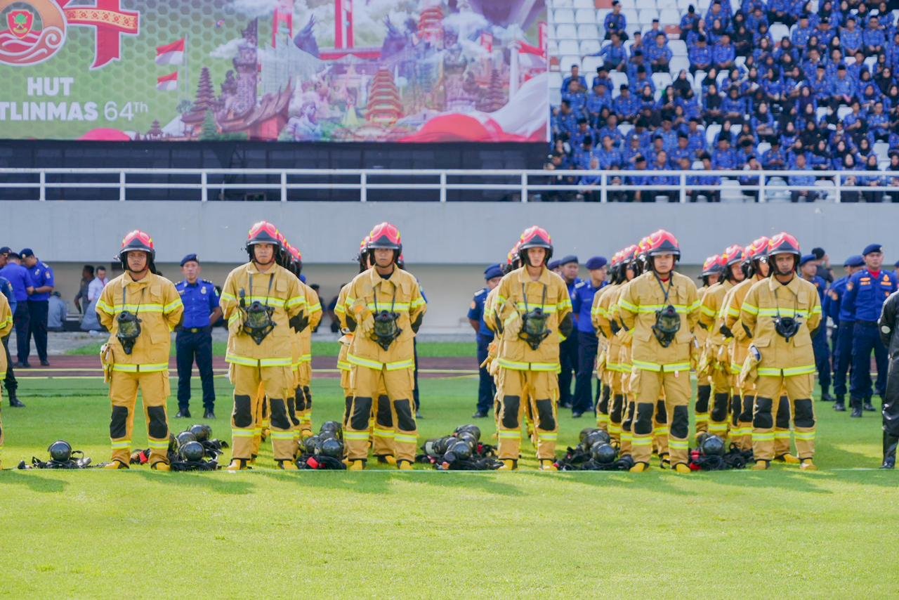Bupati Klaten Hadiri Puncak HUT Damkar ke-107, Satpol PP ke-76, dan Satlinmas ke-64 