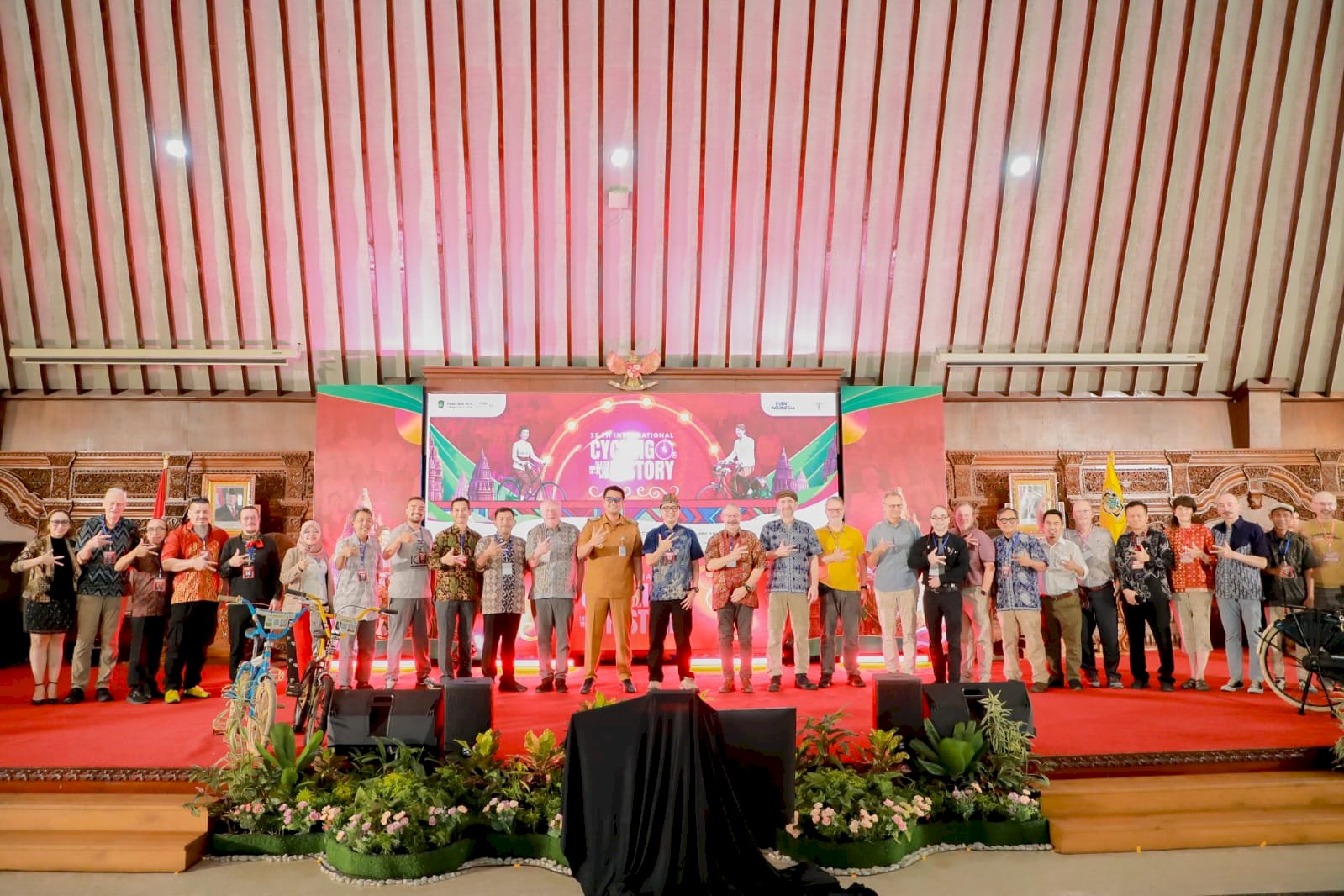 Delegasi Mancanegara Hadiri 35th International Cycling History Conference di Klaten