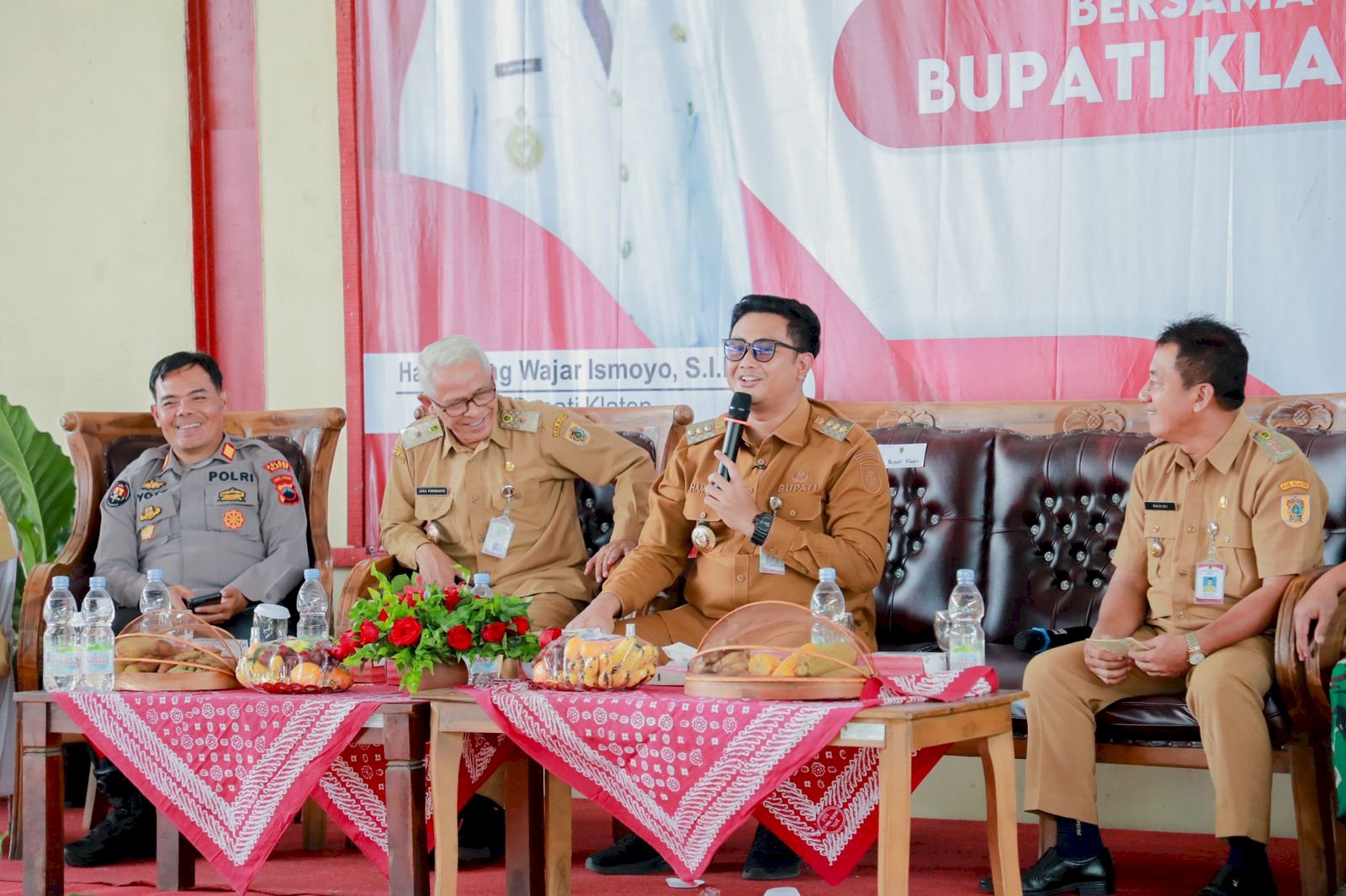 Bupati Klaten Apresiasi dan Lakukan Dialog Bersama Paguyuban UMKM Prambanan