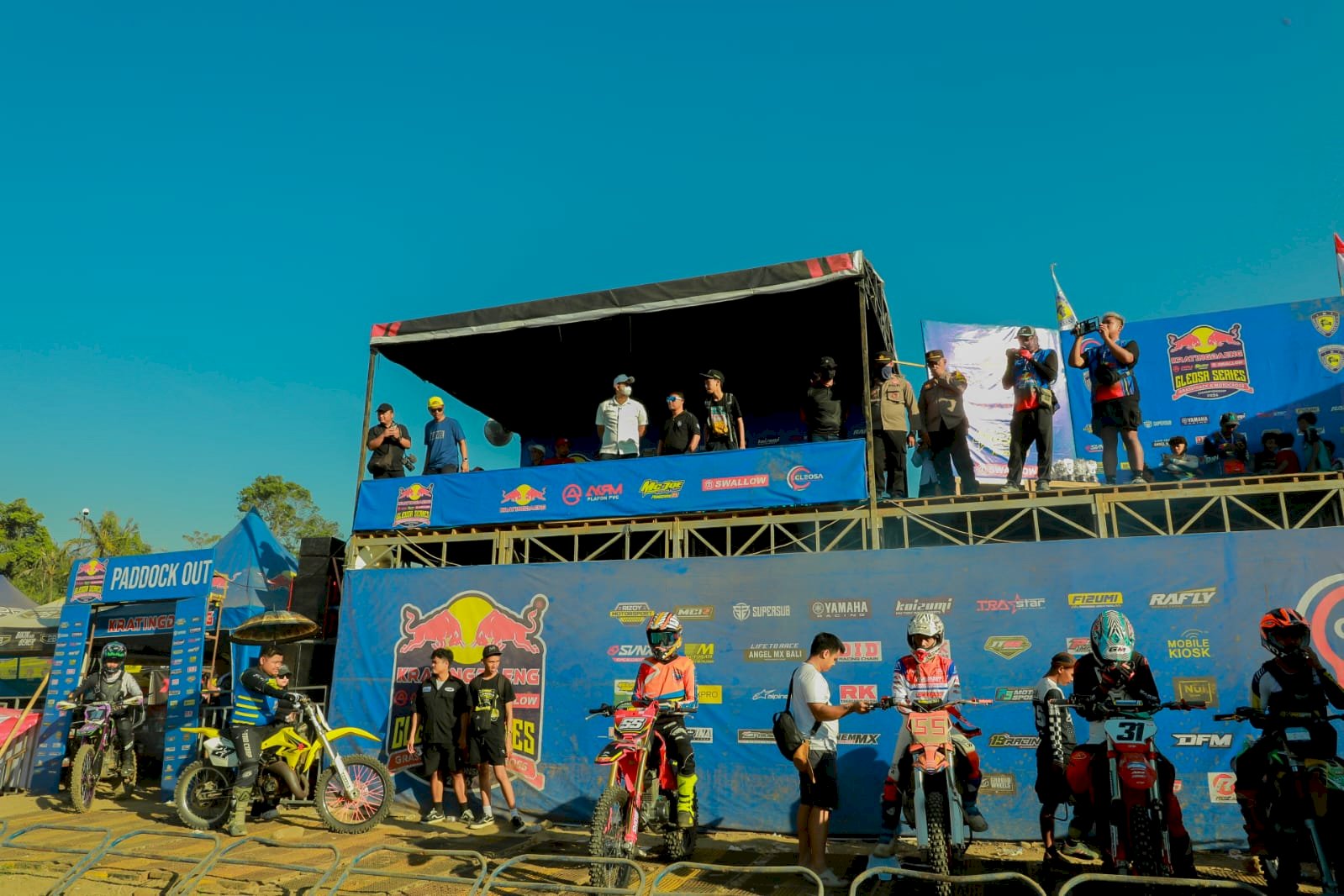 Cleosa Series putaran 2 Grasstrack & Motocross Championship 2026, Bupati Klaten: View-nya Indah, Top!