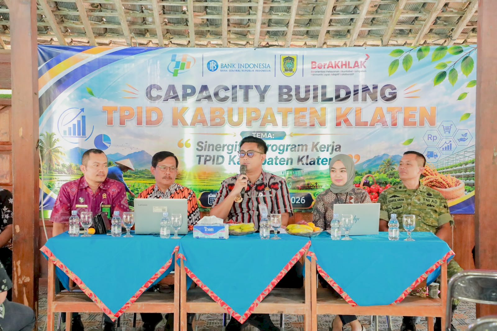 Bupati Klaten Dorong Penguatan Kolaborasi TPID untuk Jaga Stabilitas Harga 