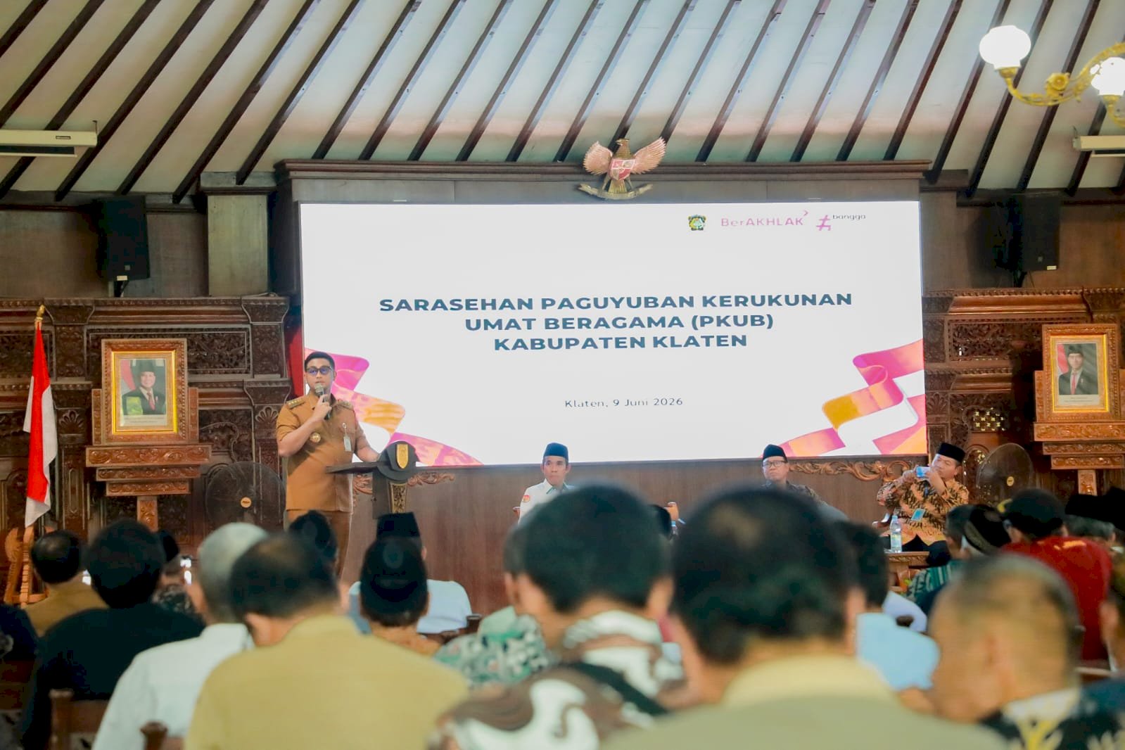 Sarasehan PKUB, Bupati Klaten Apresiasi Peran PKUB dalam Menjaga Kerukunan Umat Beragama
