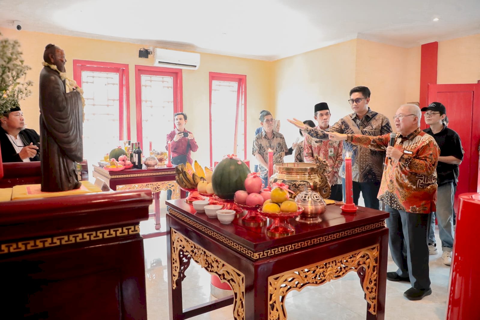 Bupati Klaten Resmikan Kelenteng Zhong He Miao, Perkuat Kerukunan dan Inklusivitas Daerah