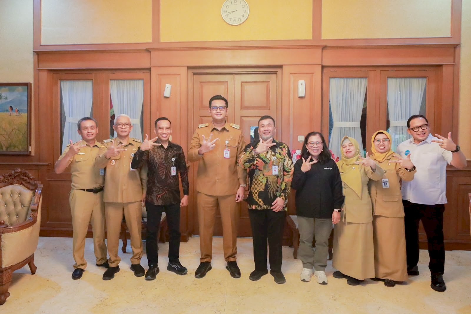 Bupati Klaten Terima Audiensi Kemendes & UNICEF, Perkuat Komitmen Perlindungan Anak dari Tingkat Desa