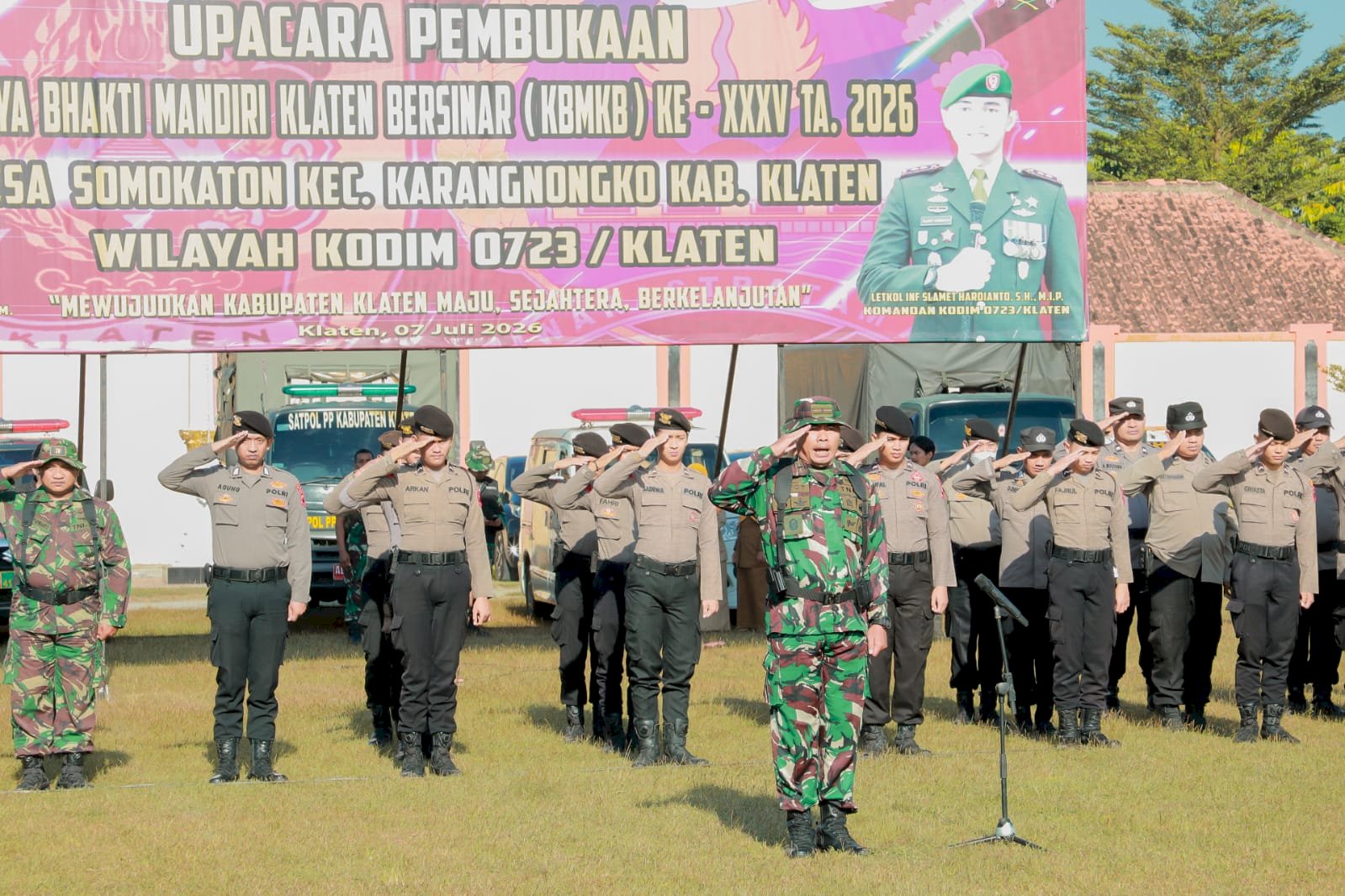 Bupati Klaten Buka KBMKB XXXV, Perkuat Gotong Royong Bangun Desa Somokaton 