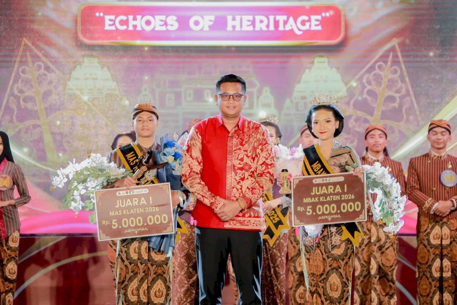 Mas dan Mbak Klaten 2026 Resmi Terpilih, Siap Promosikan Wisata, Budaya, dan Ekonomi Kreatif 