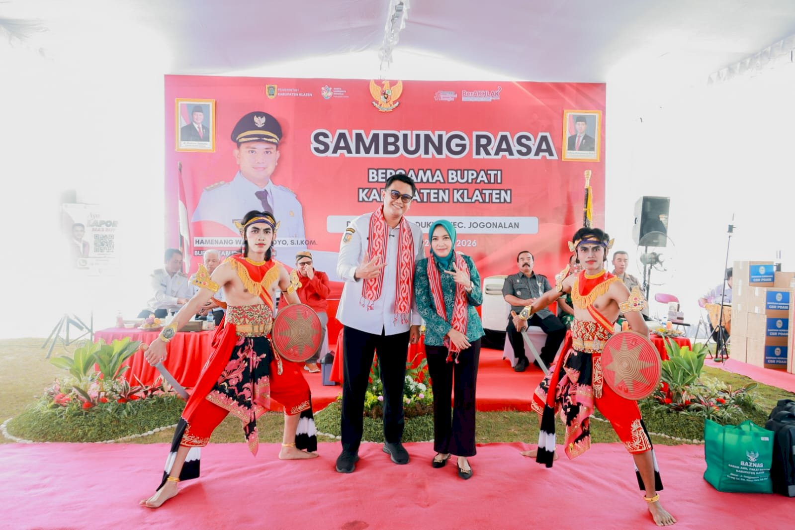 Sambung Rasa di Jogonalan, Bupati Klaten Siapkan Perbaikan Irigasi Karangdukuh
