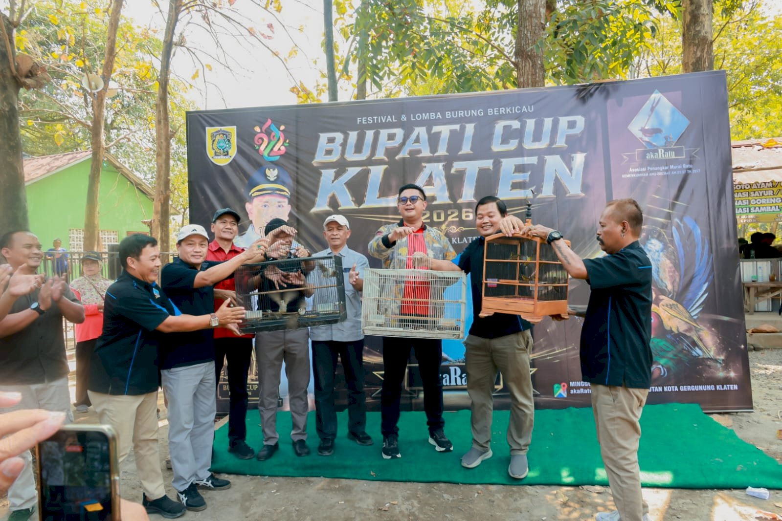 Buka Festival Lomba Burung Berkicau, Bupati Klaten Optimistis Dongkrak Ekonomi