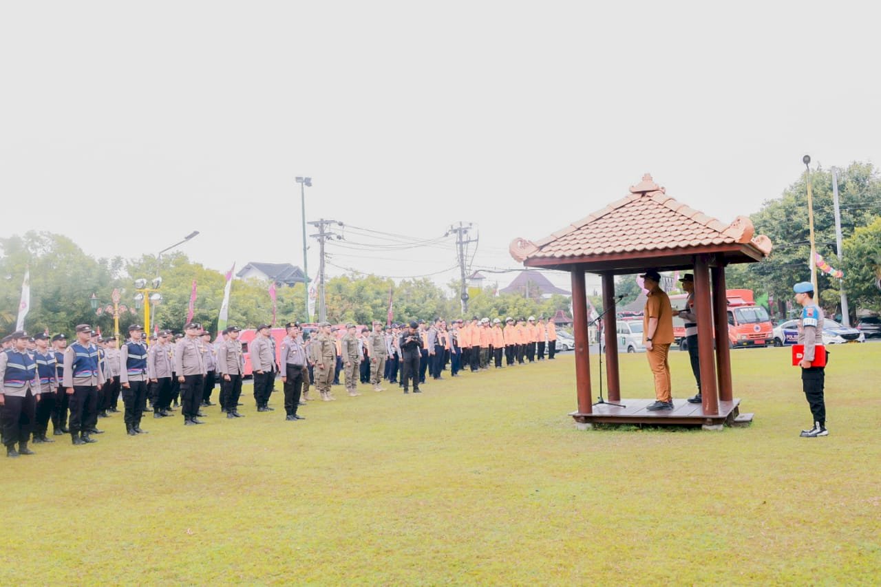 Apel Gelar Pasukan Karhutla, Bupati Klaten Tekankan Kesiapsiagaan & Sinergi Lintas Sektor